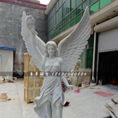 石頭女神雕塑，石雕女生雕塑
