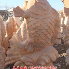 石雕魚(yú)，石頭魚(yú)石雕