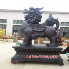 銅麒麟，銅雕麒麟，鑄銅麒麟雕塑