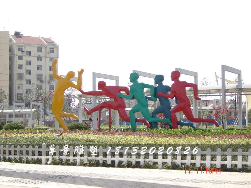 不銹鋼運動雕塑，不銹鋼抽象運動雕塑