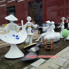 不銹鋼人物雕塑，不銹鋼人雕塑