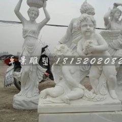 西方人物石雕，人物石雕