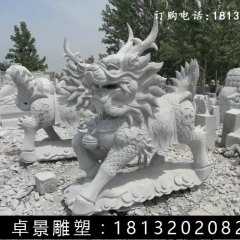 麒麟石雕，仿古麒麟雕塑