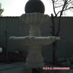 風(fēng)水球石雕，兩層風(fēng)水球雕塑