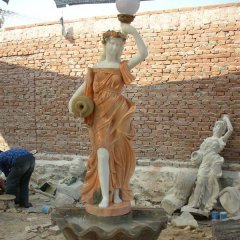 陽光女神噴泉，人物噴泉