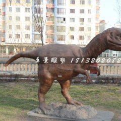 玻璃鋼恐龍雕塑，玻璃鋼公園動(dòng)物雕塑