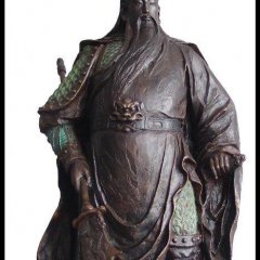 關公銅雕，關帝銅雕，關帝圣像銅雕
