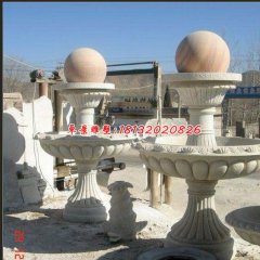風(fēng)水球噴泉，石雕噴泉雕塑