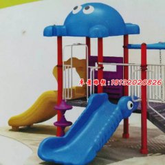 玻璃鋼滑梯雕塑，卡通玻璃鋼雕塑