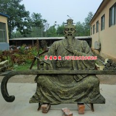古代人物銅雕，廣場(chǎng)景觀銅雕