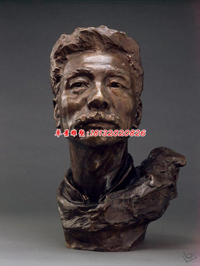魯迅銅雕,名人肖像銅雕