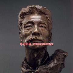魯迅銅雕，名人肖像銅雕