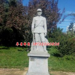 革命烈士雕塑，廣場(chǎng)英雄石雕