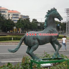 銅馬雕塑，駿馬銅雕，動物銅雕