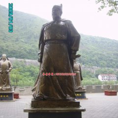 朱元璋銅雕，名人銅雕