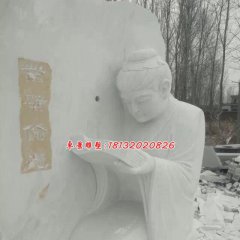 鑿壁偷光石雕，古代人物石雕