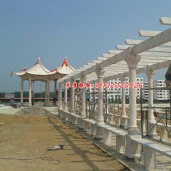 大理石長(zhǎng)廊，公園走廊石雕