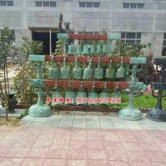 編鐘銅雕，青銅編鐘雕塑