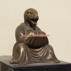 銅雕十二生肖，公園生肖銅雕