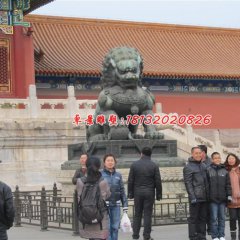 北京獅銅雕，青銅獅子雕塑