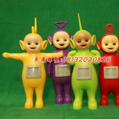 玻璃鋼天線寶寶雕塑，玻璃鋼卡通人物雕塑