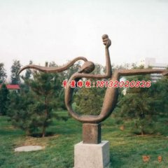 母子銅雕，公園景觀銅雕