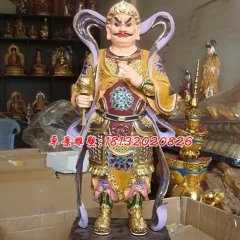 玻璃鋼雷神雕塑，玻璃鋼神仙雕塑