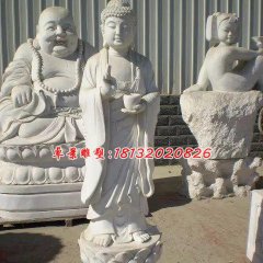 如來佛祖石雕，漢白玉佛像雕塑