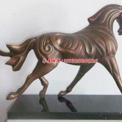 銅雕馬，公園銅馬動物雕塑