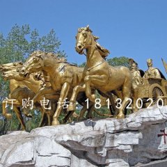 銅馬雕塑，鑄造銅馬，馬雕塑