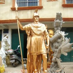 玻璃鋼羅馬勇士雕塑，玻璃鋼人物雕塑