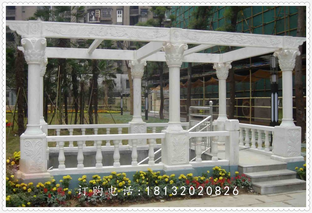 石雕走廊,公園景觀雕塑 (1)
