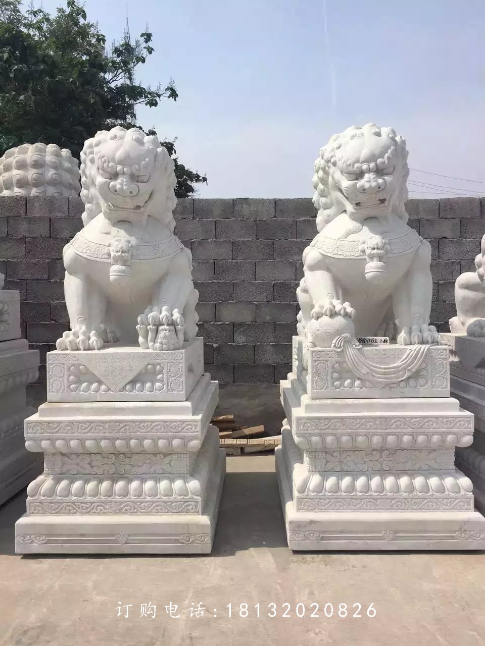 石獅子，石雕動物 (6)