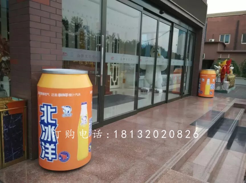 玻璃鋼易拉罐,仿真玻璃鋼雕塑