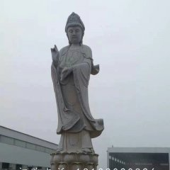 觀音菩薩石雕，大型立式觀音雕塑