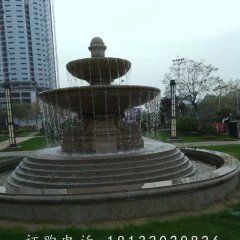 噴泉石雕，小區(qū)歐式石噴泉