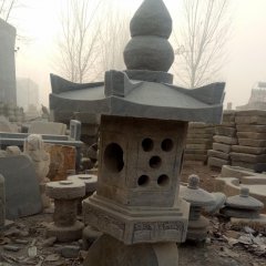 青石宮燈，仿古石燈