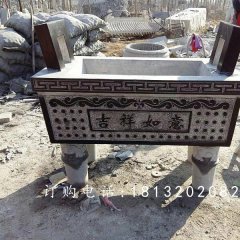 吉祥如意鼎雕塑，廣場鼎，四足石鼎
