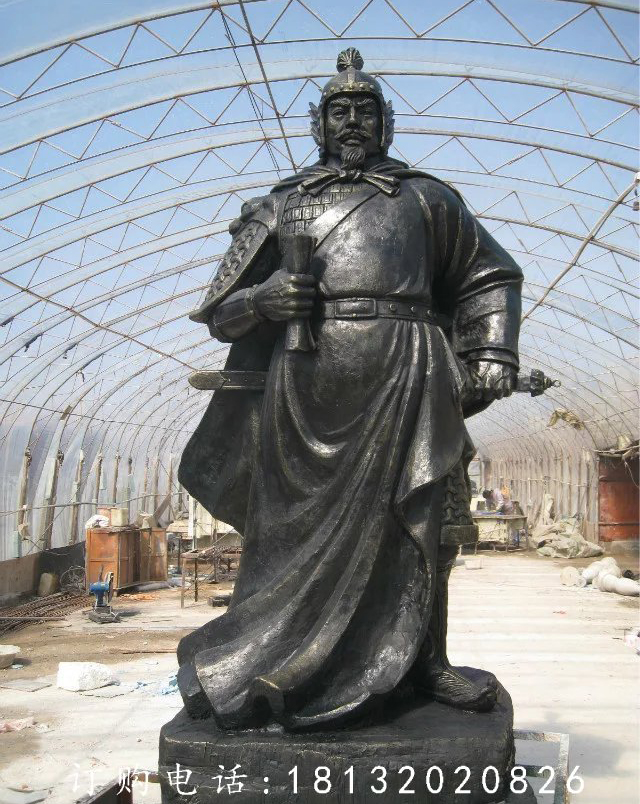 鄭和銅雕,廣場古代名人銅雕