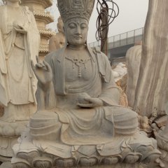 地藏王石雕，石雕佛像