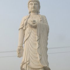 立式觀音石雕，石雕佛像
