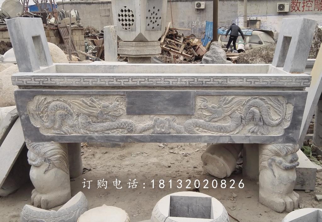 石雕鼎，青石鼎雕塑