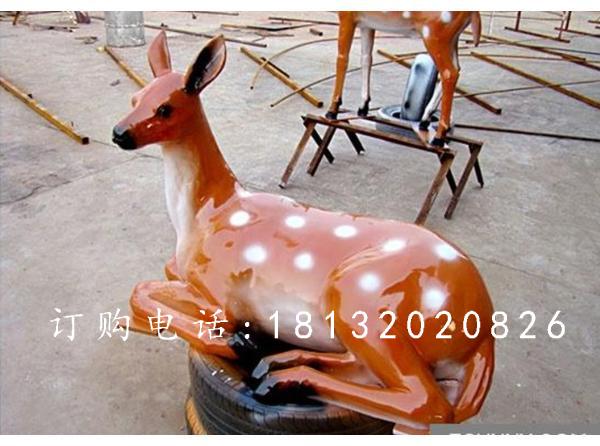 玻璃鋼梅花鹿雕塑,玻璃鋼仿真動(dòng)物