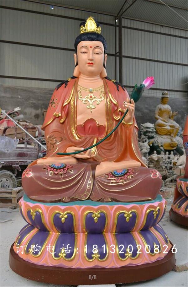 彩繪觀音雕塑,玻璃鋼仿真雕塑