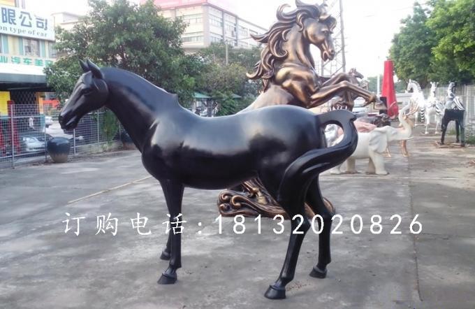 玻璃鋼馬雕塑，玻璃鋼動物雕塑