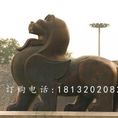 貔貅銅雕，廣場神獸銅雕