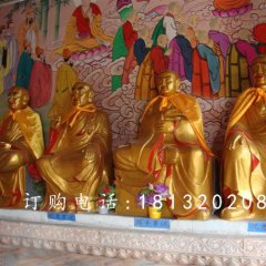 玻璃鋼十八羅漢雕塑，寺廟羅漢雕塑
