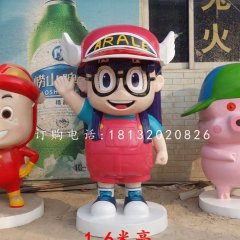 玻璃鋼卡通人物，阿拉蕾雕塑
