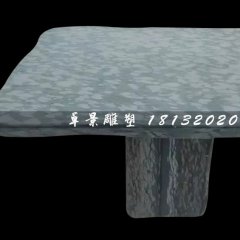 石雕方桌，大理石方桌雕塑