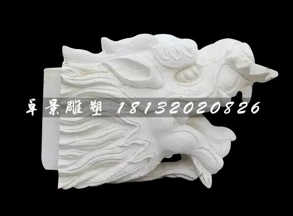 龍頭石雕,大理石噴水龍頭雕塑
